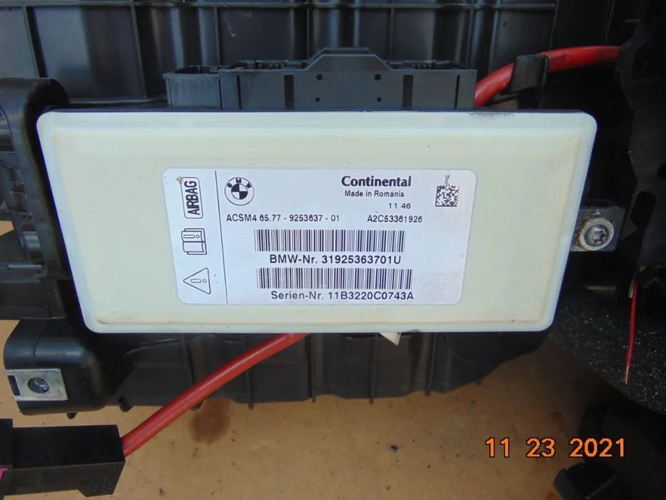 Modul airbag-uri BMW f10 f11 f06 f12 f01 f30 f31 calculator airbag