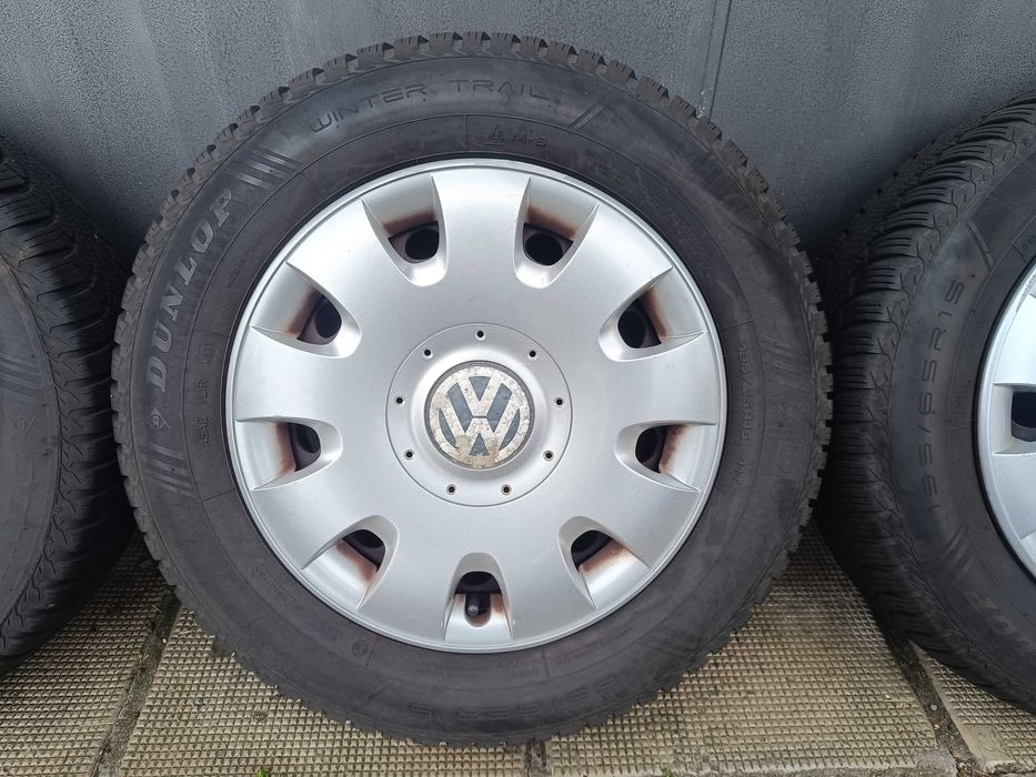 Джанти 15 ' със зимни гуми 195 65 15 VW GOLF 5x112 57,1 / Фолксваген