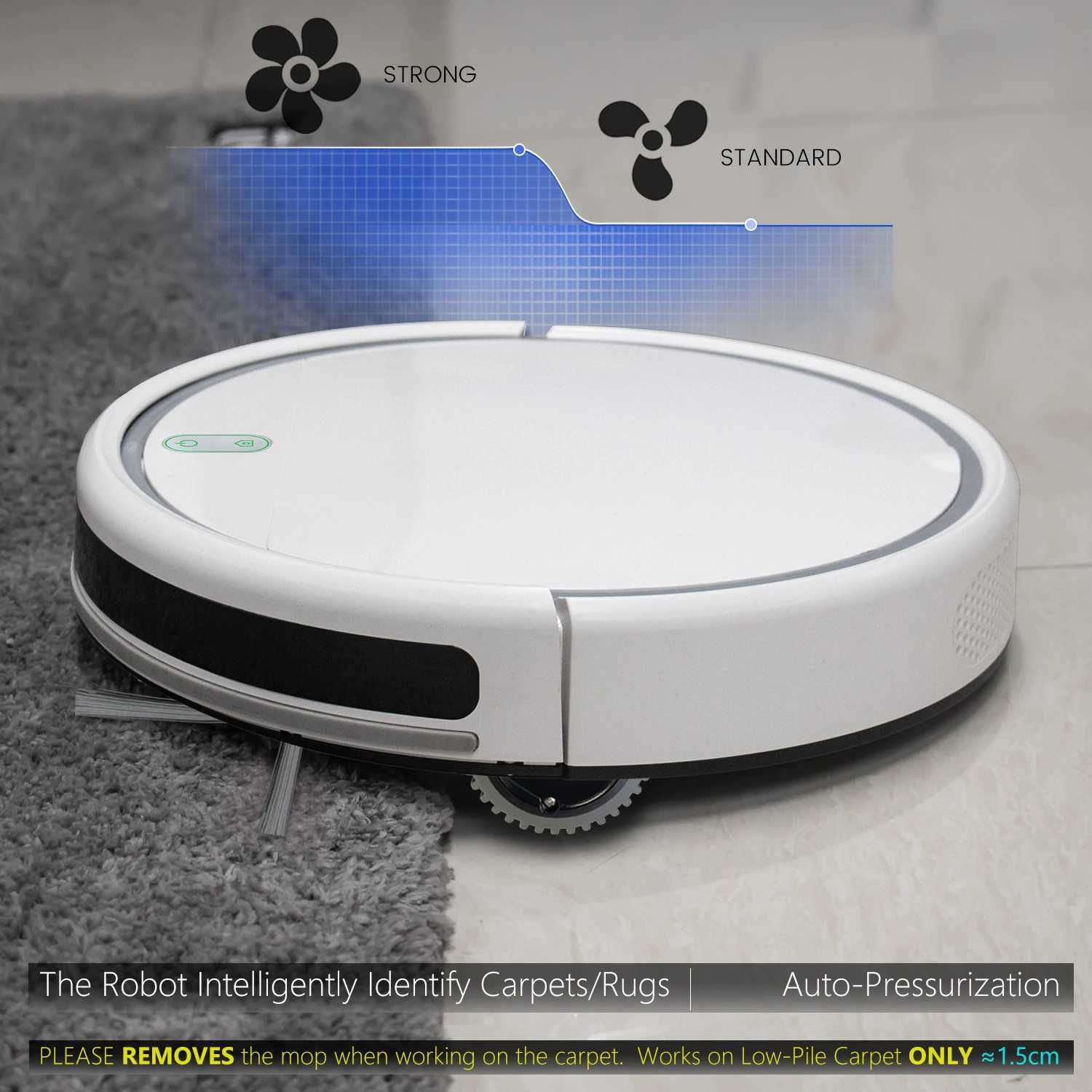Aspirator inteligent cu aplicatie Nou