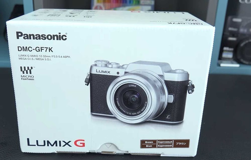 PANASONIC DMC GF7K + obiectiv 12-32mm f3.5-5.6 ASPH Mega OIS nou