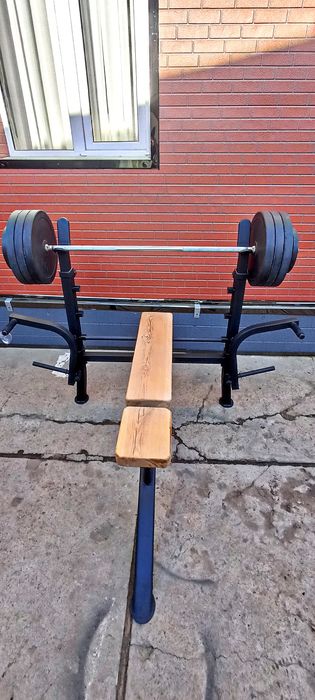 Жим лёжа лежак штанга гриф