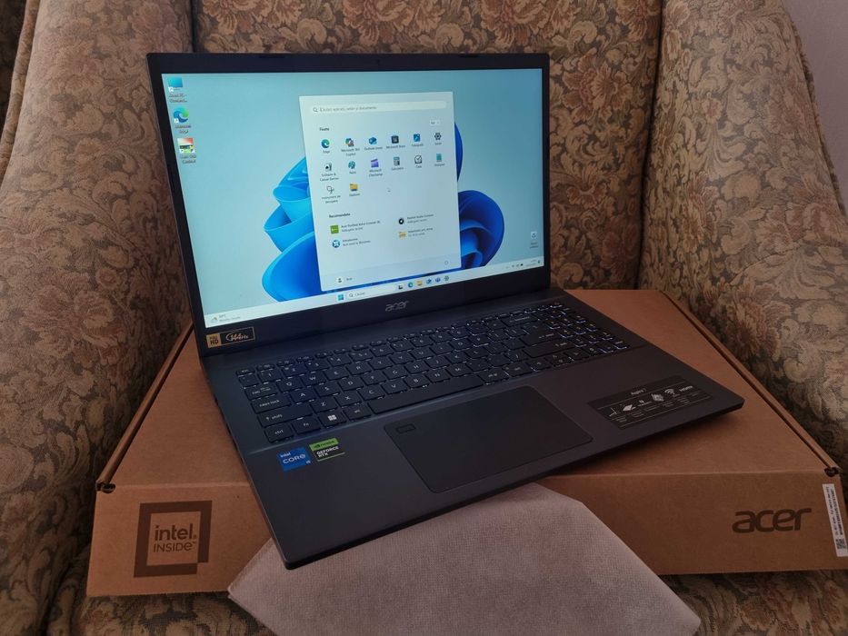 Okazie Acer Aspire 7 GAMING NOU 2025 la cutie cu 32GB ram si Video RTX