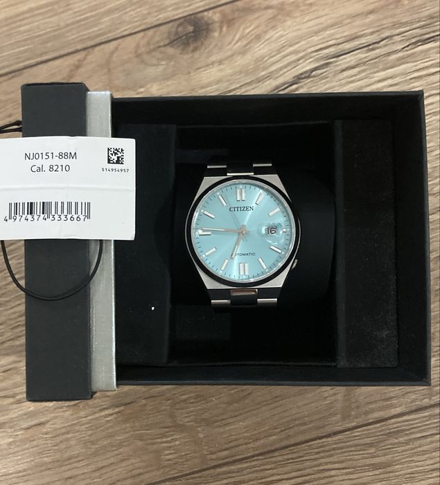 Ceas Citizen Tsuyosa 40mm tiffany blue