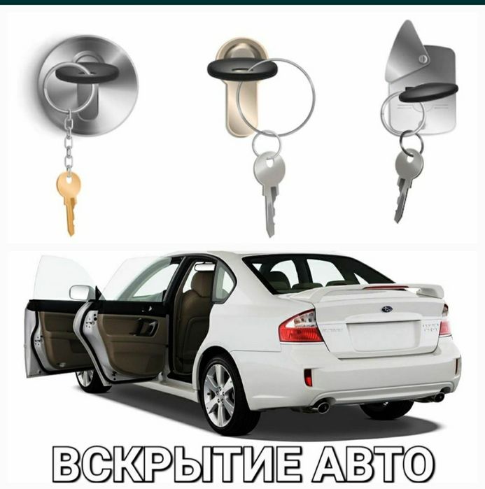 От 8000 тг. Вскрытие авто открыть машину взлом авто медвежадник