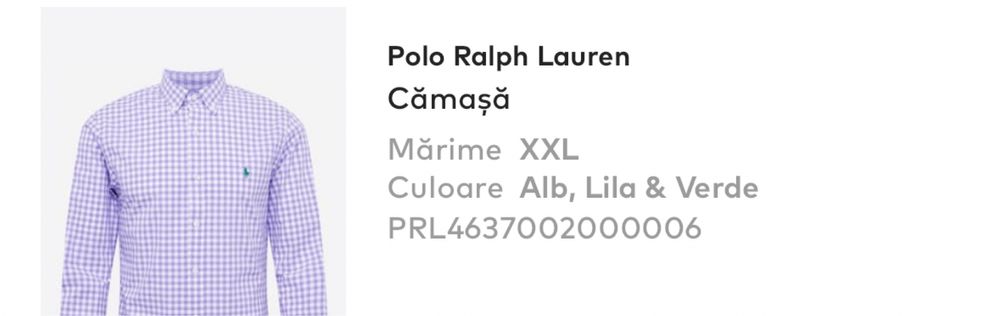 Camasa Polo Ralph Lauren, marimea XXL