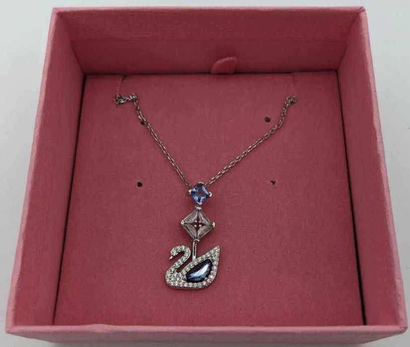 Lănțișor Swarovski Swan / Lebădă - nou, în cutie