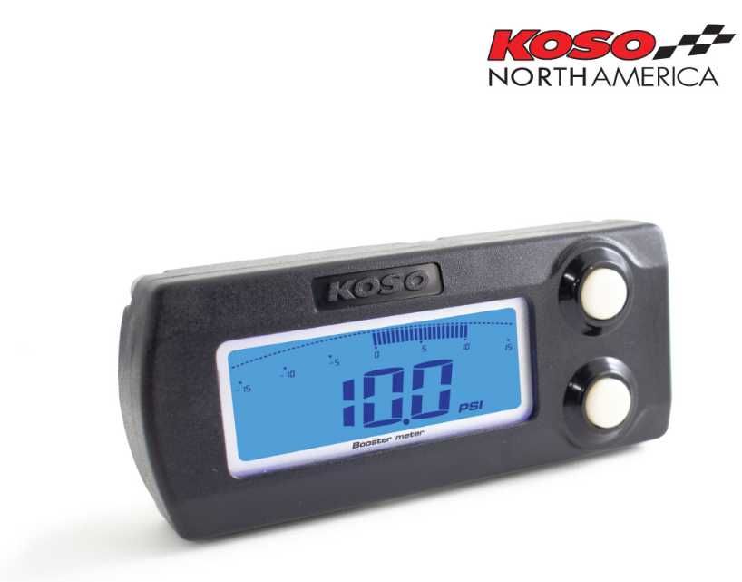 KOSO Boost Pressure  Meter Уред за BOOST Налягане TURBO X-1