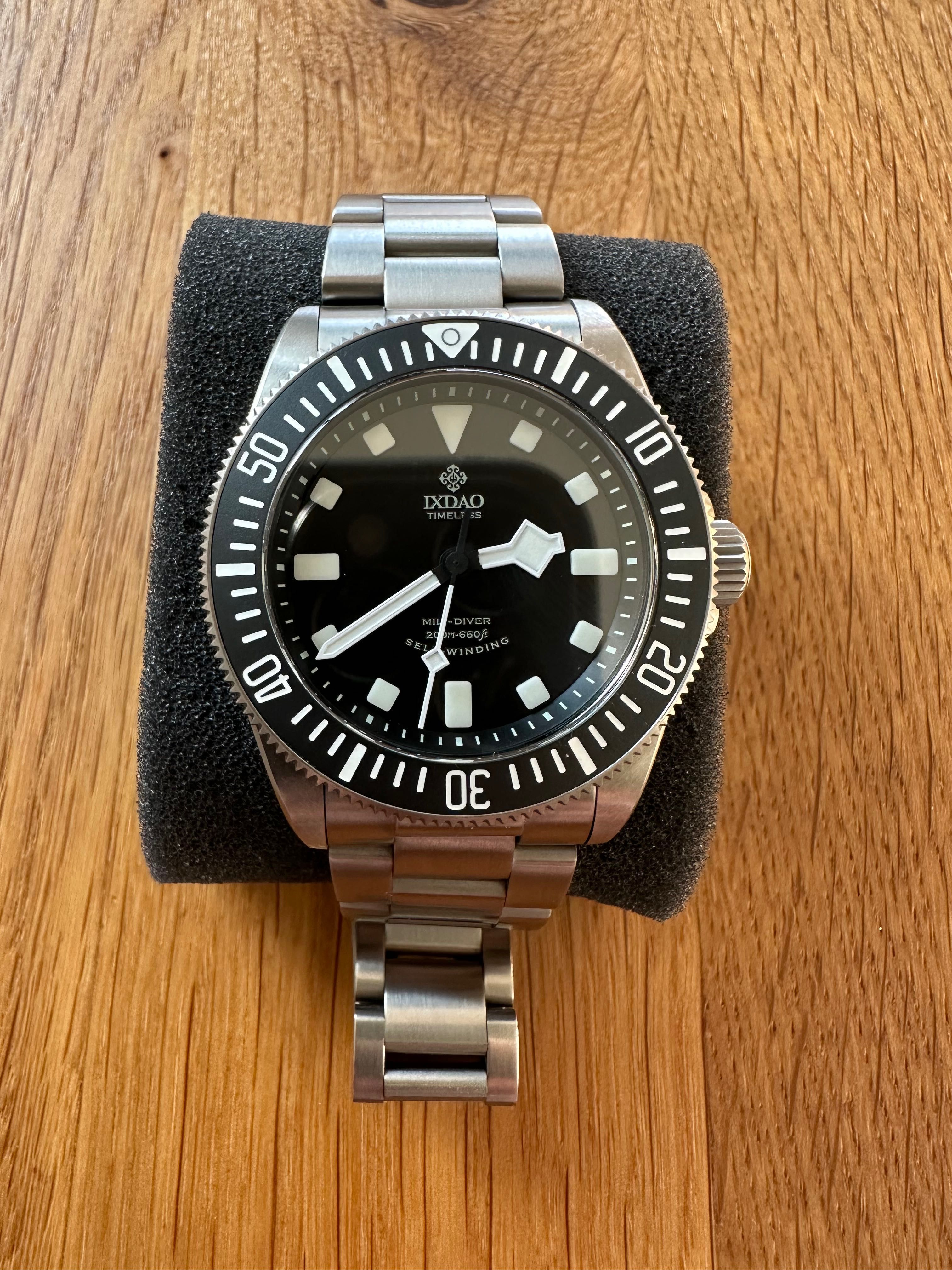 Часовник IX&DAO Titanium Pelagos 39 Homage