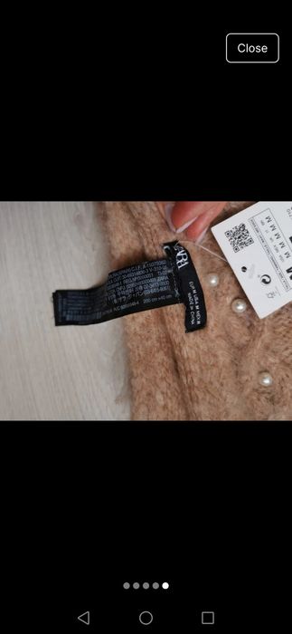 Fular cu margele Zara
