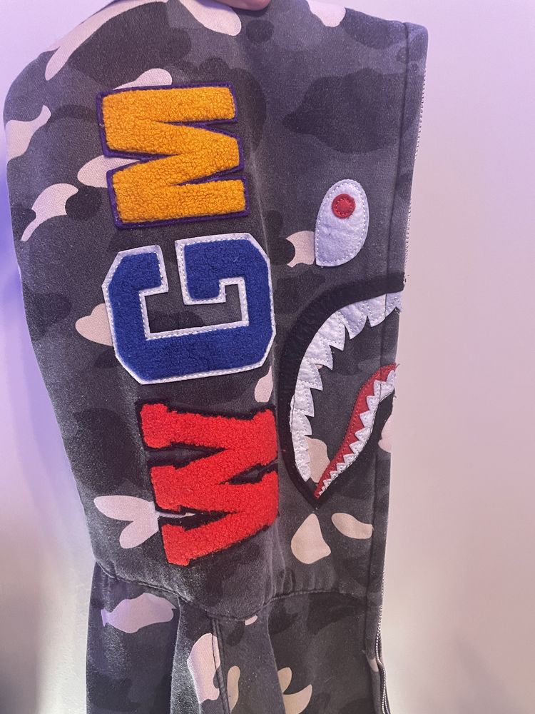 Hanorac bape verde-Marime S