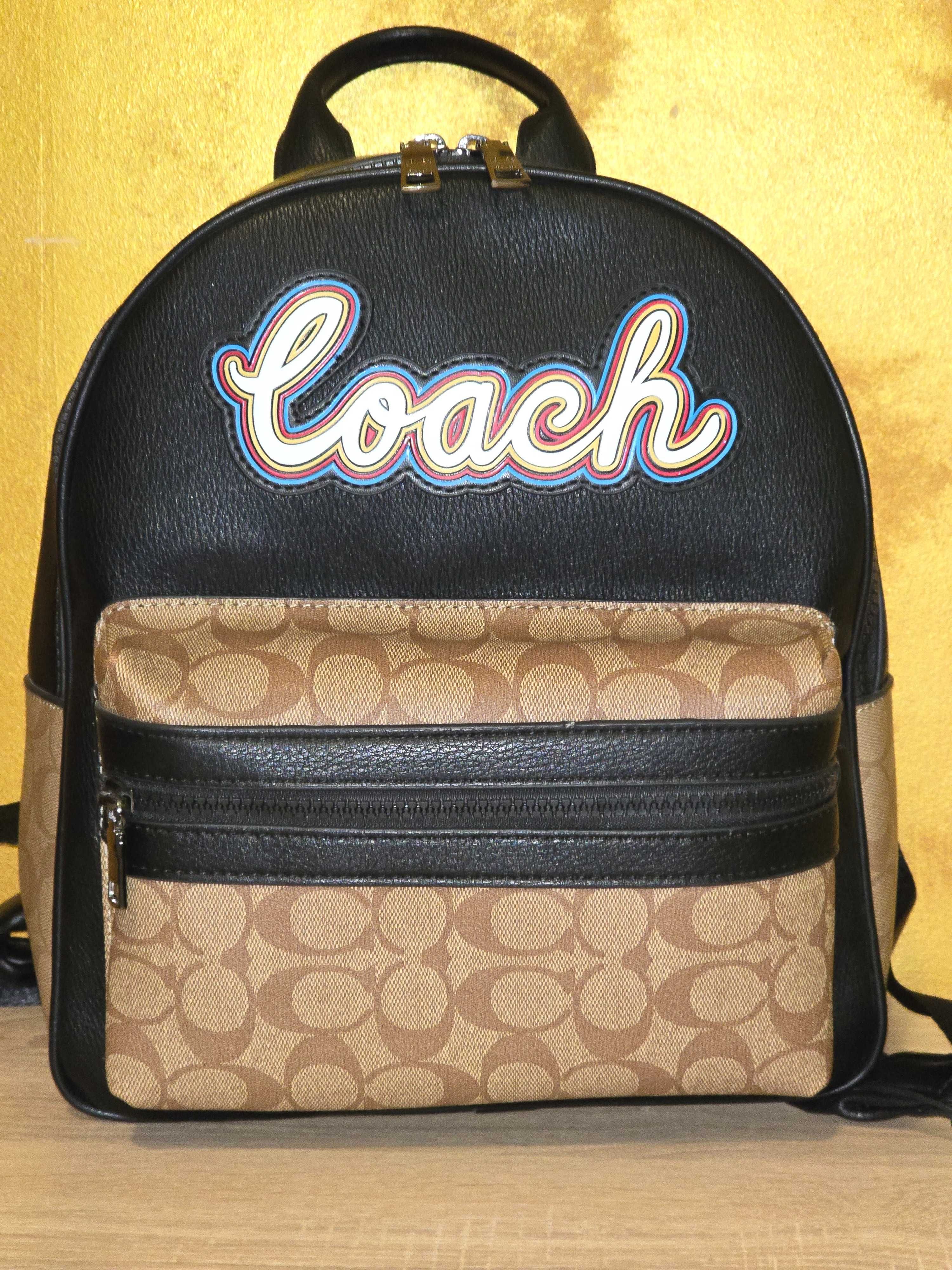 Coach прекрасна дамска раница