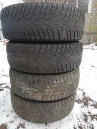 Шины 195/65/15 2 шт. Nexen, 2 шт. Hankook