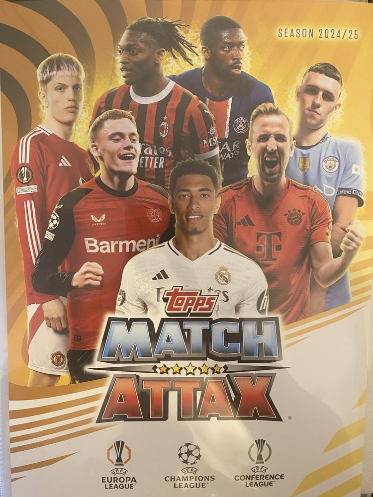 Cartonase topps match attax 2024-2025