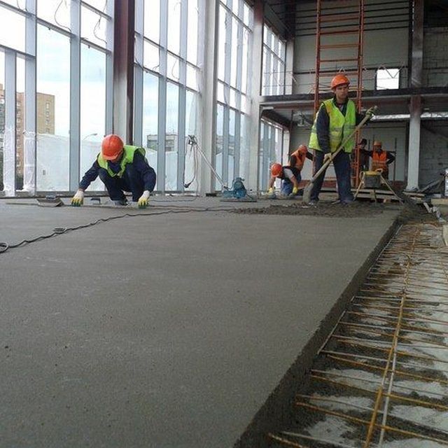 сухой стяжка полу сухой стяжка