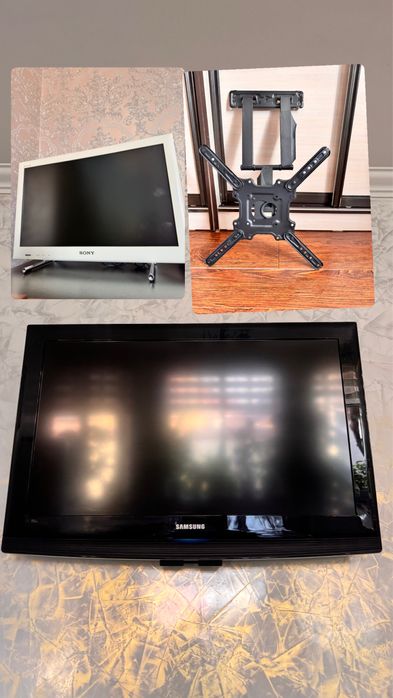 Телевизор ,процесор и кранштейн