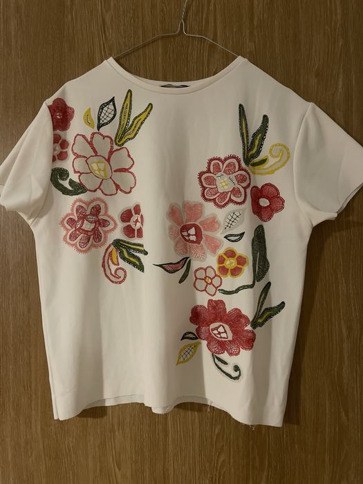 Bluza maneca scurta dama Zara