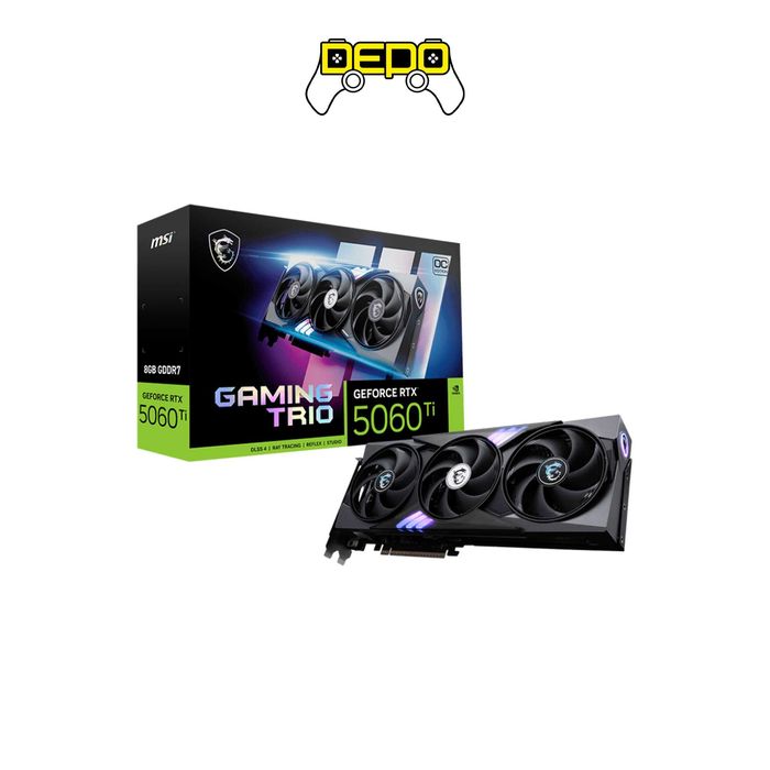Видеокарта от MSI - RTX 5060 Ti 8GB GAMING TRIO OC