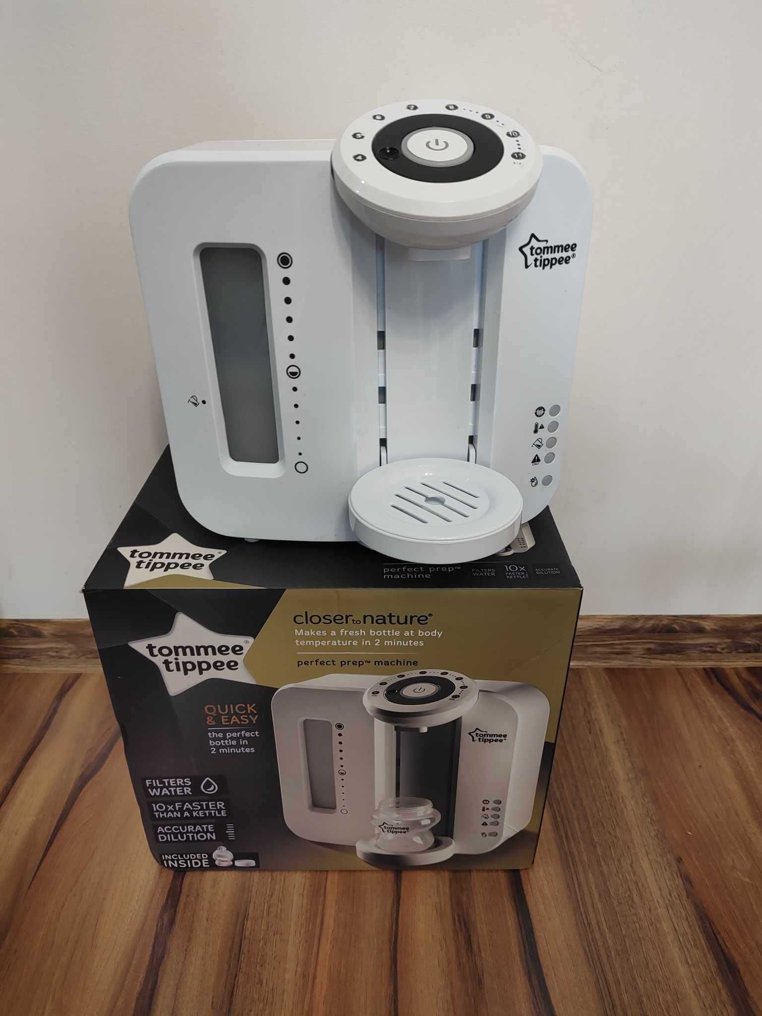 Aparat pentru pregatirea formulei de lapte praf Tommee Tippee Perfect