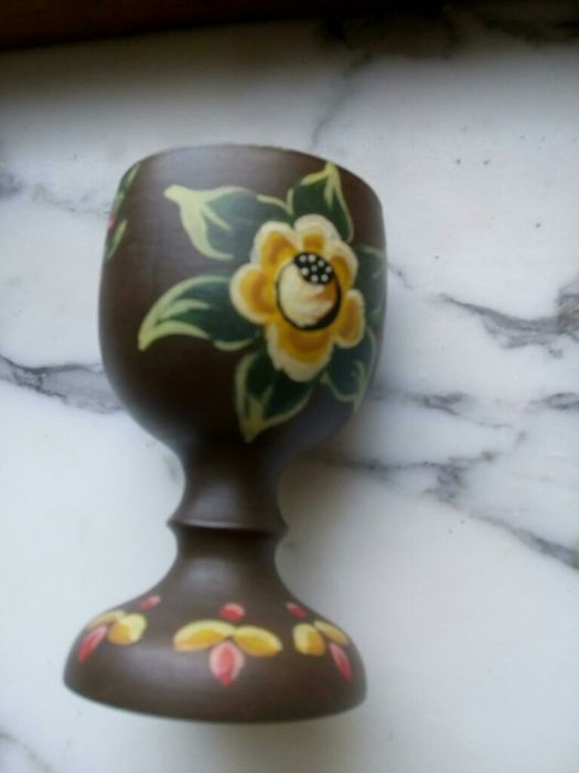 Дървени чашки за яйце два броя