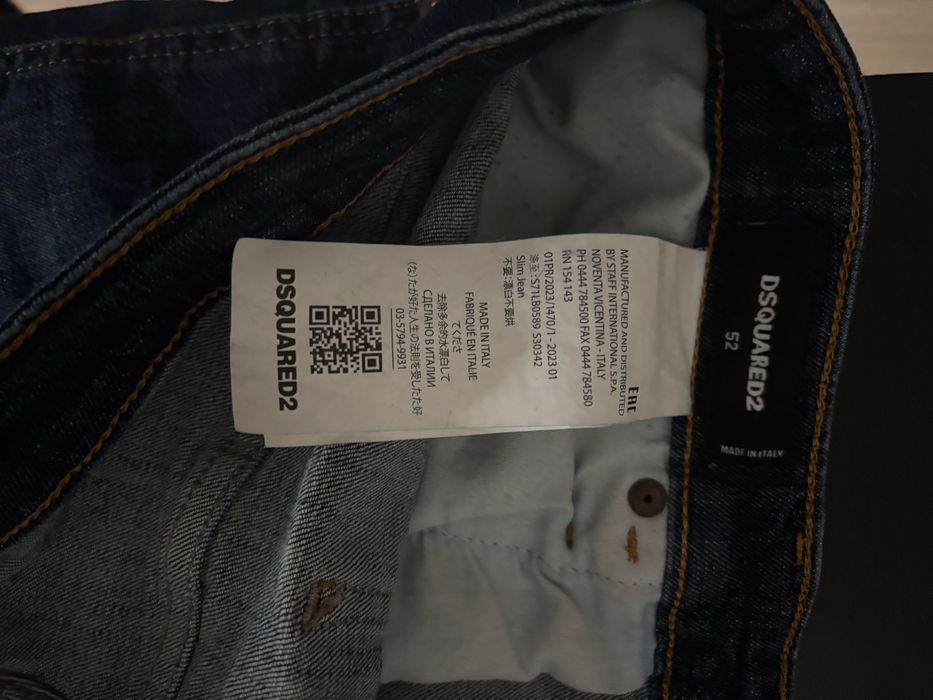 Blugi Dsquared2 , XXL , stare buna