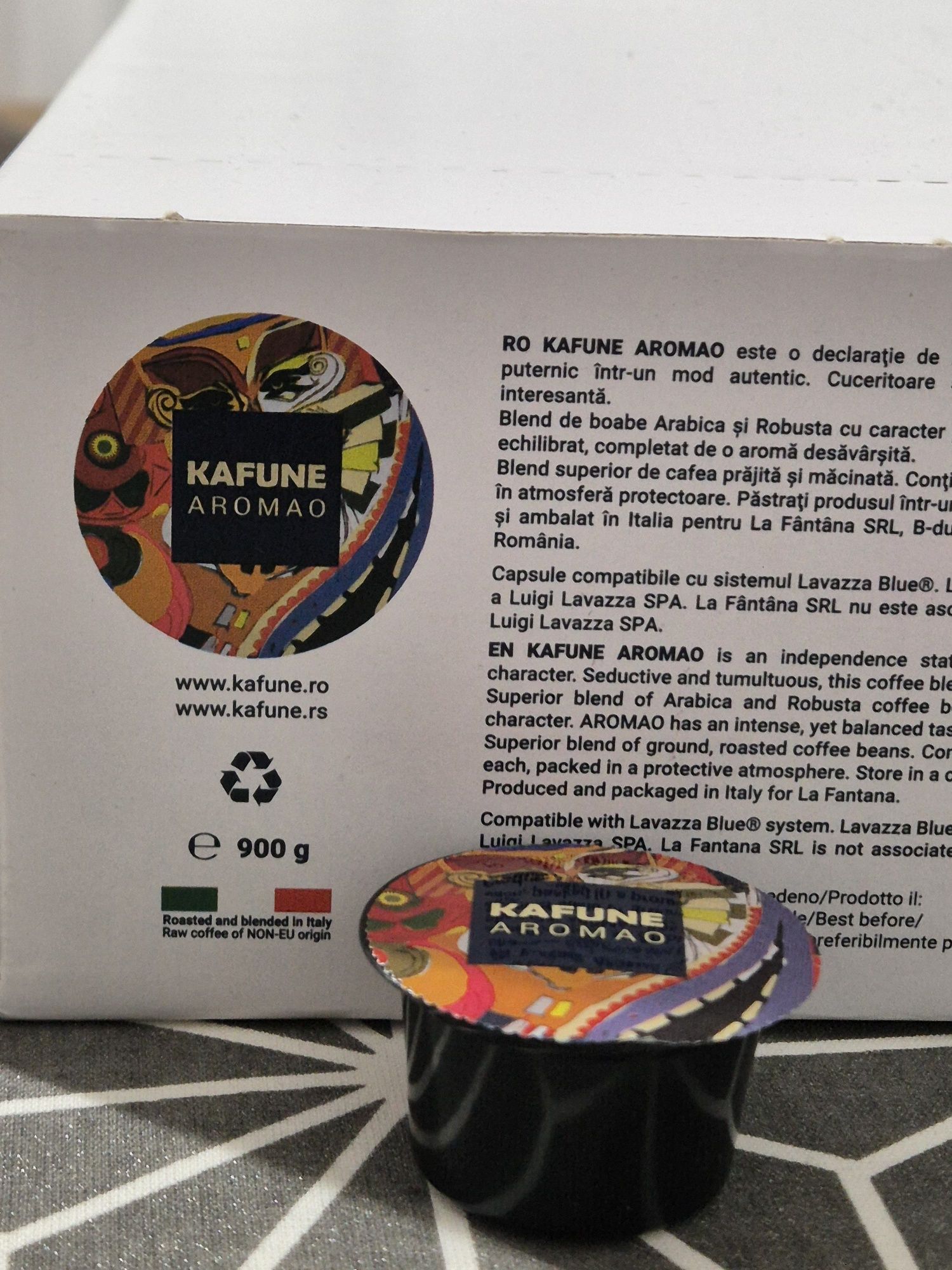 Vand capsule espressor KAFUNE