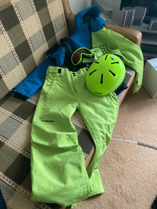 Costum ski Horsefeathers copii marimea L  9164-170 albastru /verde