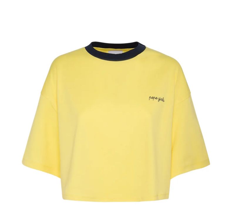 Pepe jeans top crop тениска