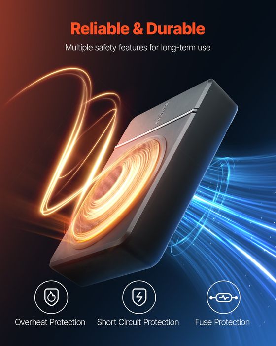 Subwoofer Auto Sub Scaun 240W,Profil Redus,Amplificator Integrat