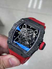 Ceasuri barbati  RM35-01 RAFA / Carbon fiber / red
