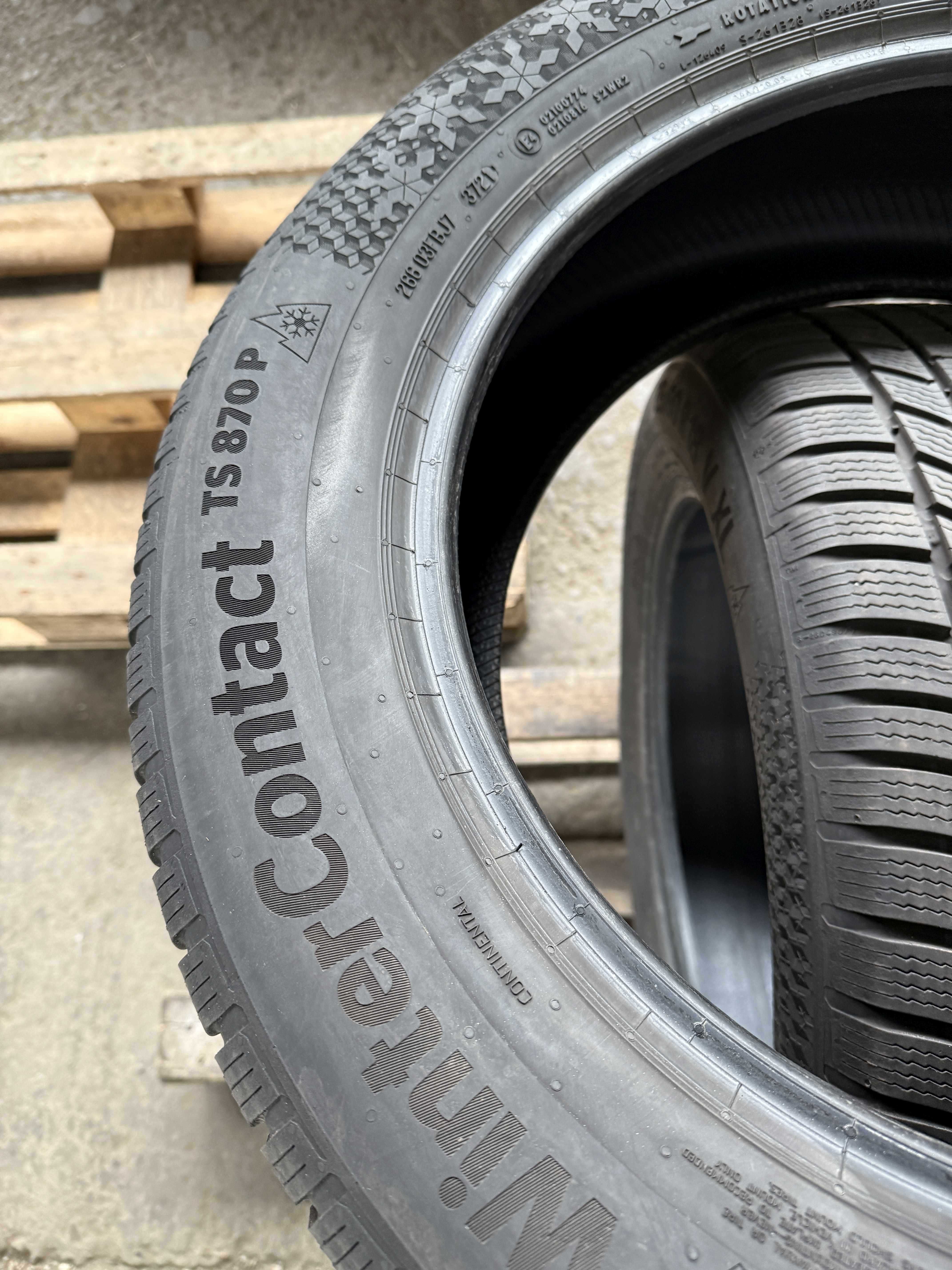 SET 2 Anvelope Iarna 225/60 r18 CONTINENTAL Winter Contect TS870P XL