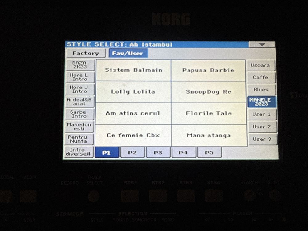 Set korg 2024 bun
