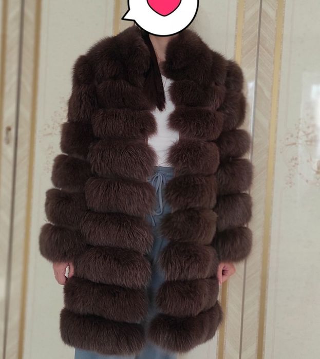 Шуба трансформер из песца