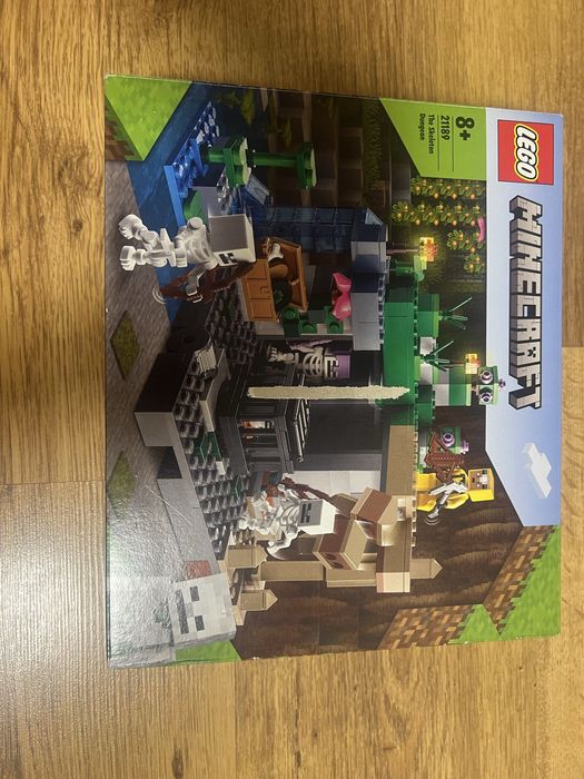 Конструктор LEGO Minecraft - Занданът на скелетите (21189)