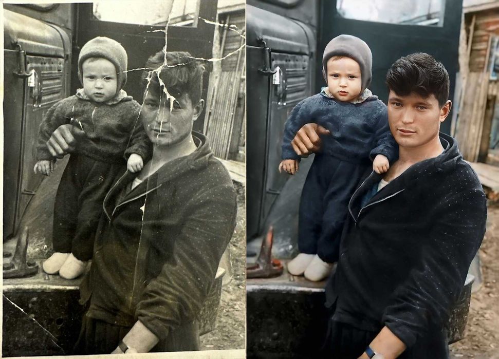 Ретушь, коллажи, реставрация фото