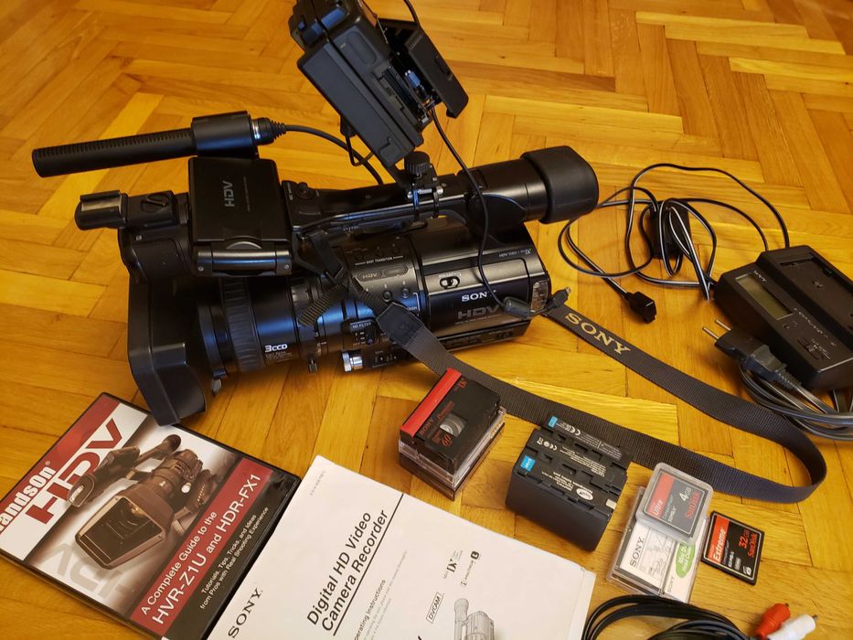 Sony HVR Z1U HD VideoCamera+Sony MemoryRecording Unit for HDV,DVCAM,DV