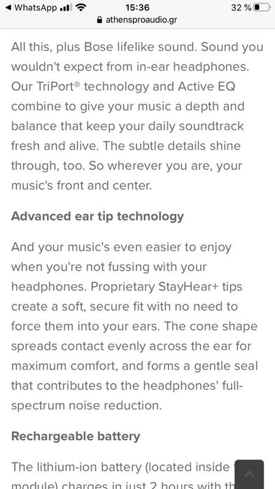 Casti Quiet Control Bose originale