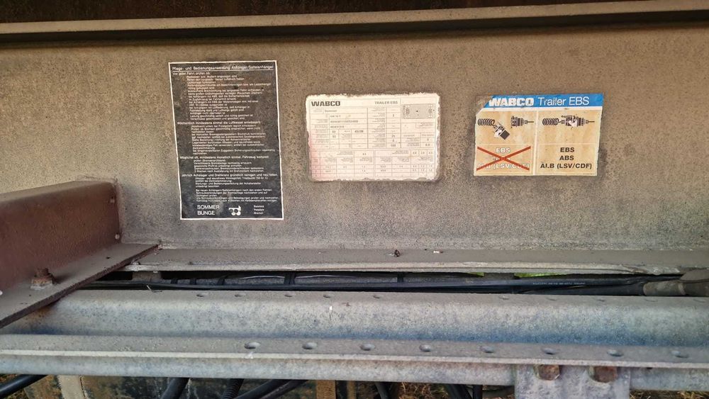 Remorca SOMMER transport containere / BDF