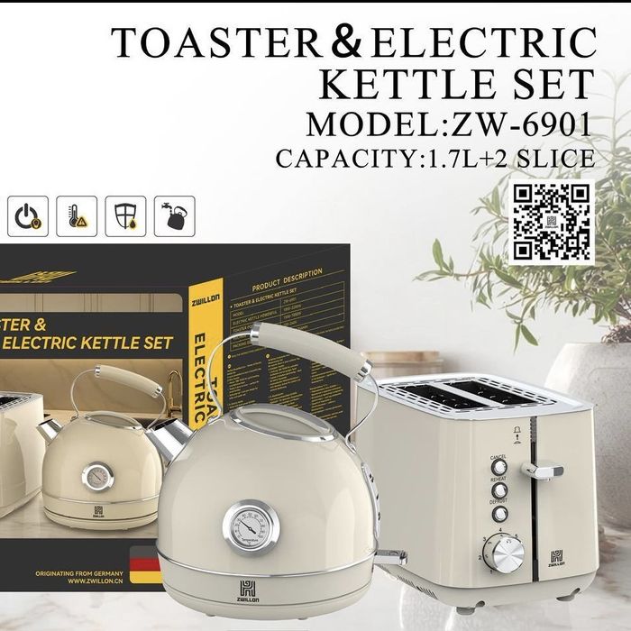 Тостер Чайник Комплект Набор Кухня Шайнек Тефаль