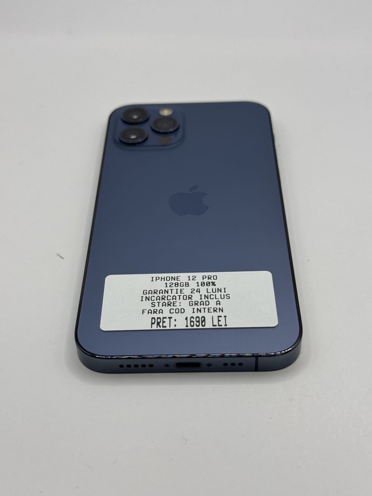 Magazin vinde iphone 12 pro 128gb 100% Grad A Garantie 24 luni