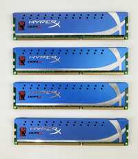 RAM 8GB Kit KINGSTON HyperX Blu DDR3 1600 mhz (2GBx4)