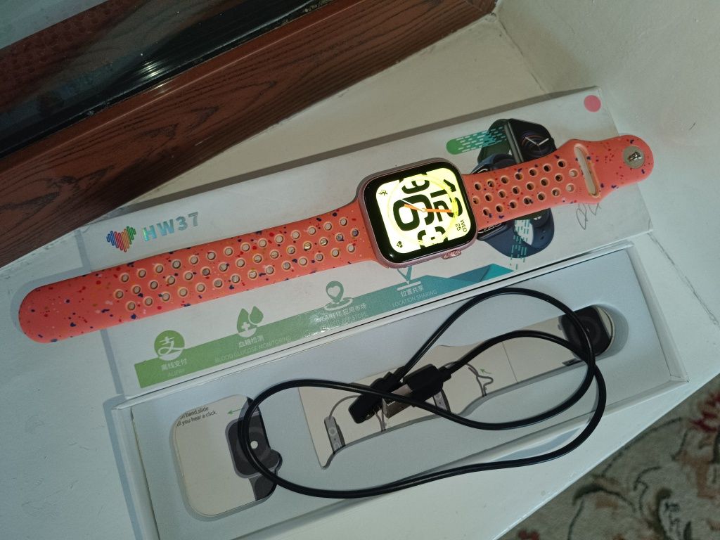 HW37 Smart Watch-Акилли соат