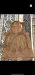 Top boho culoare camel