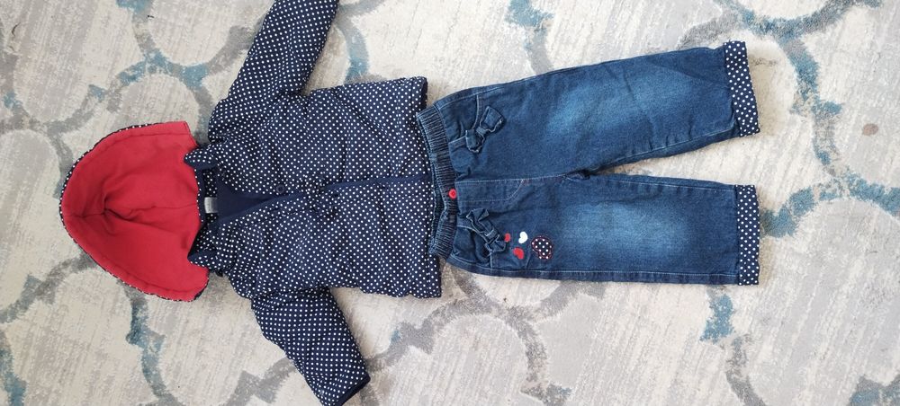 Продам осеннюю куртку-брюки это костюм на осень для девочки