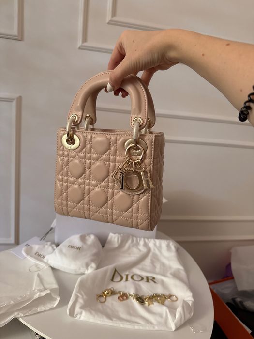 Geanta Lady Dior roz