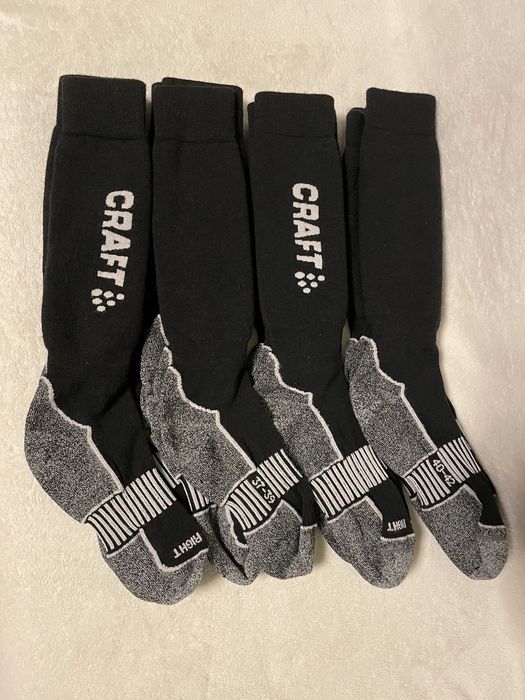 4 чифта дамски зимни туристически чорапи за ски сноуборд CRAFT WARM