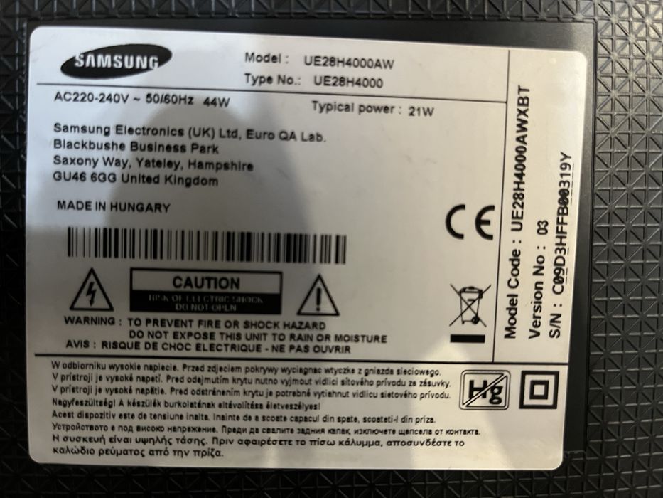 Televizoe Led Samsung HD 68cm