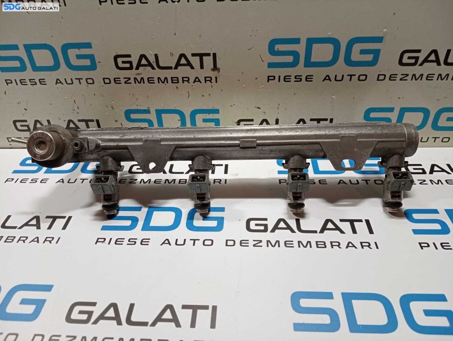 Rampa Presiune cu Injectoare Distribuitor Carburant Motorina Volkswagen Polo 9N 1.6 2004 - 2008 Cod 036133319AK 036031A 036133035A [M6016][M6017]
