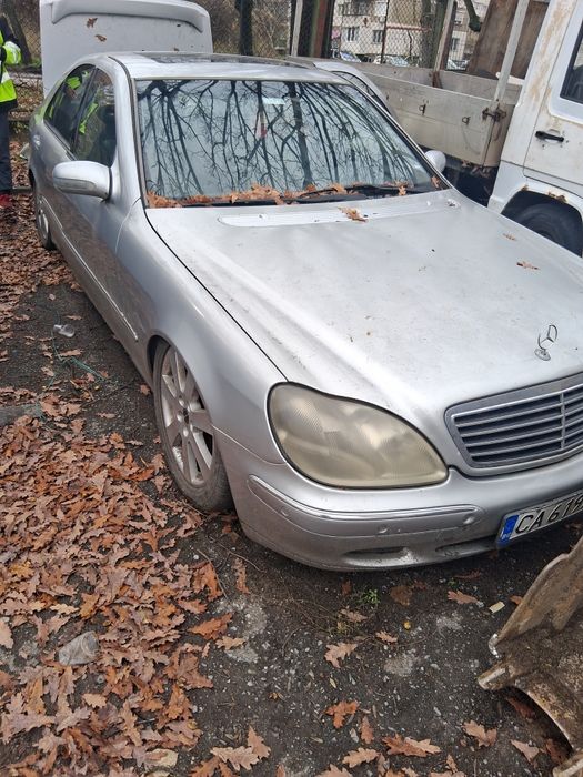 Mercedes s320 w220 бензин на части