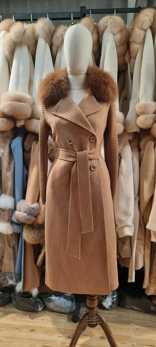 палта от естествен косъм/манта/якета