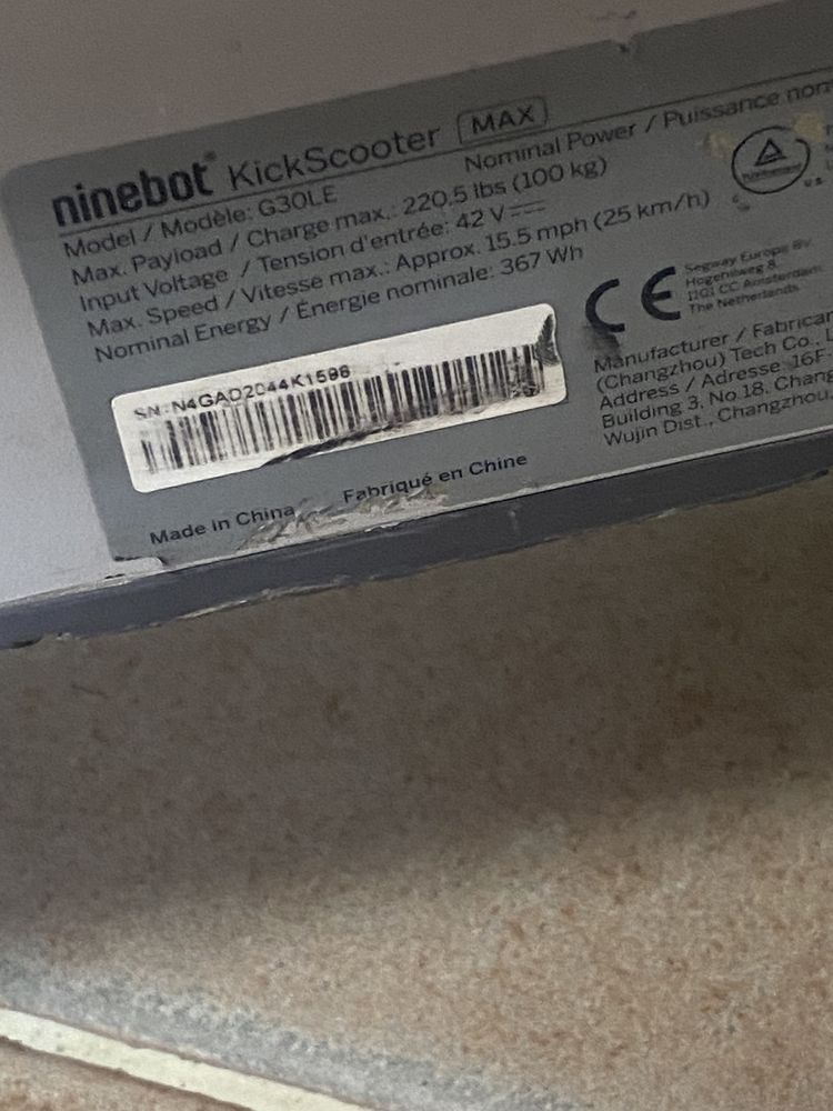 Segway ninebot g30 max